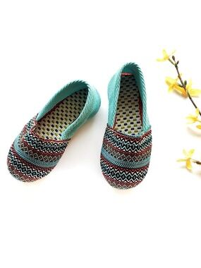 Handmade Baby Girl Espadrille Sandals Size 7c NWOT